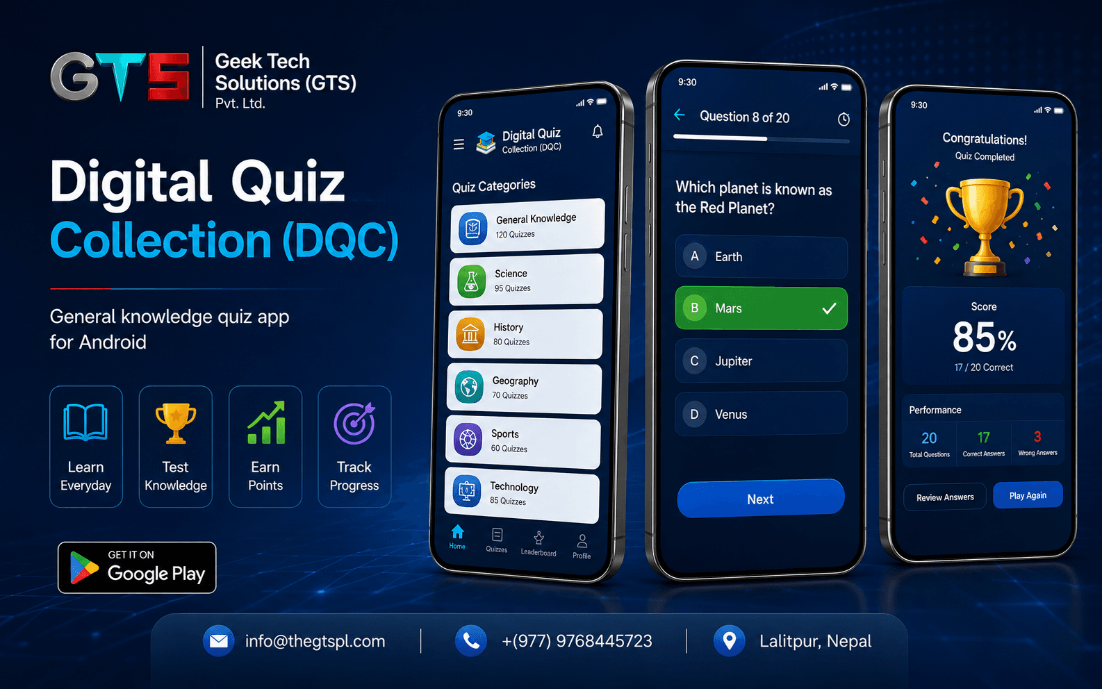 Digital Quiz screenshot