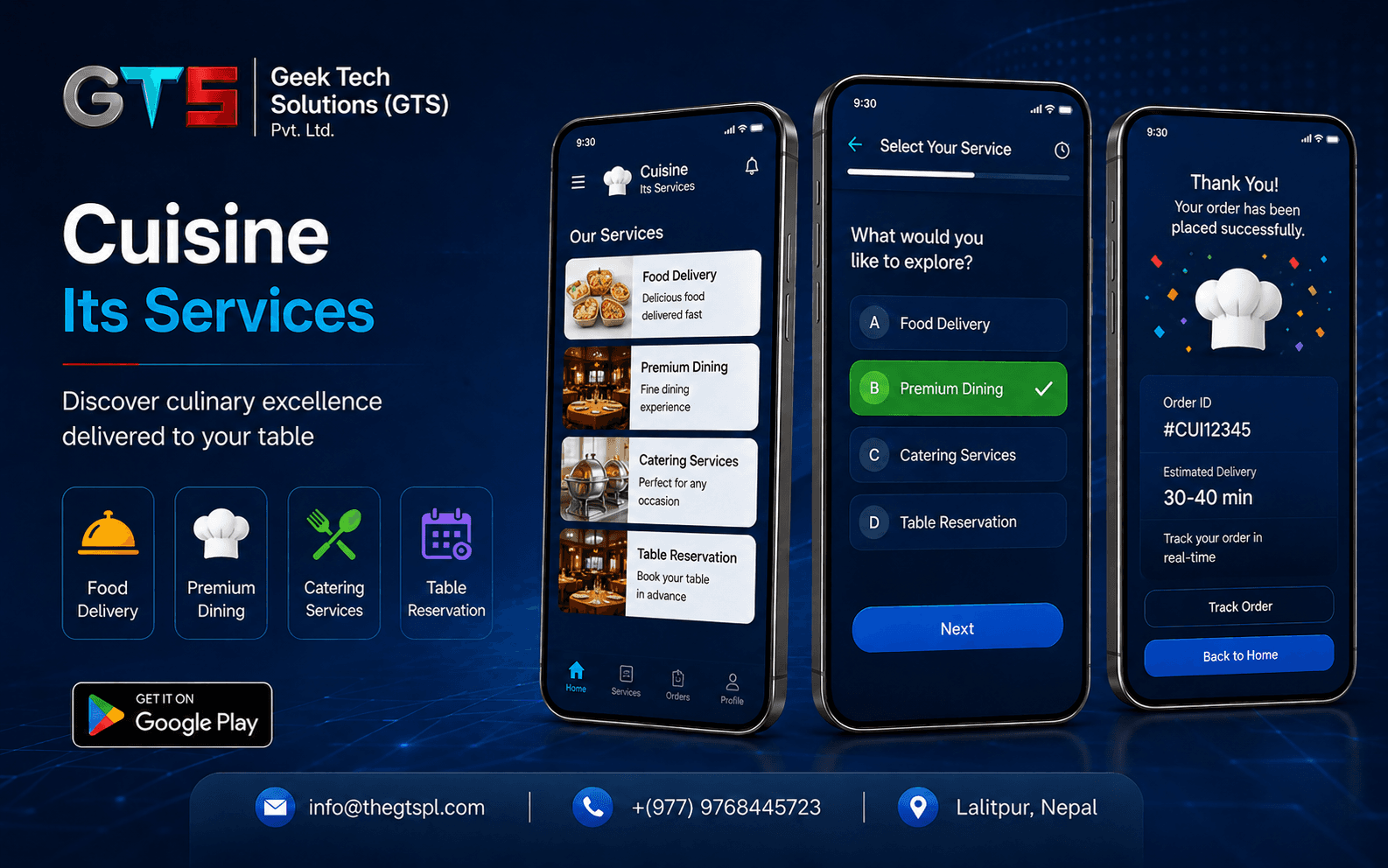 Cuisine Kathmandu screenshot