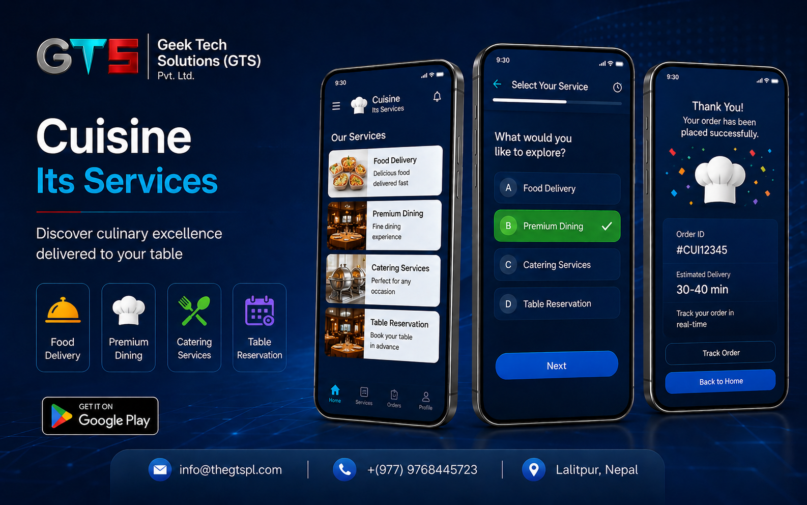 Cuisine Kathmandu screenshot